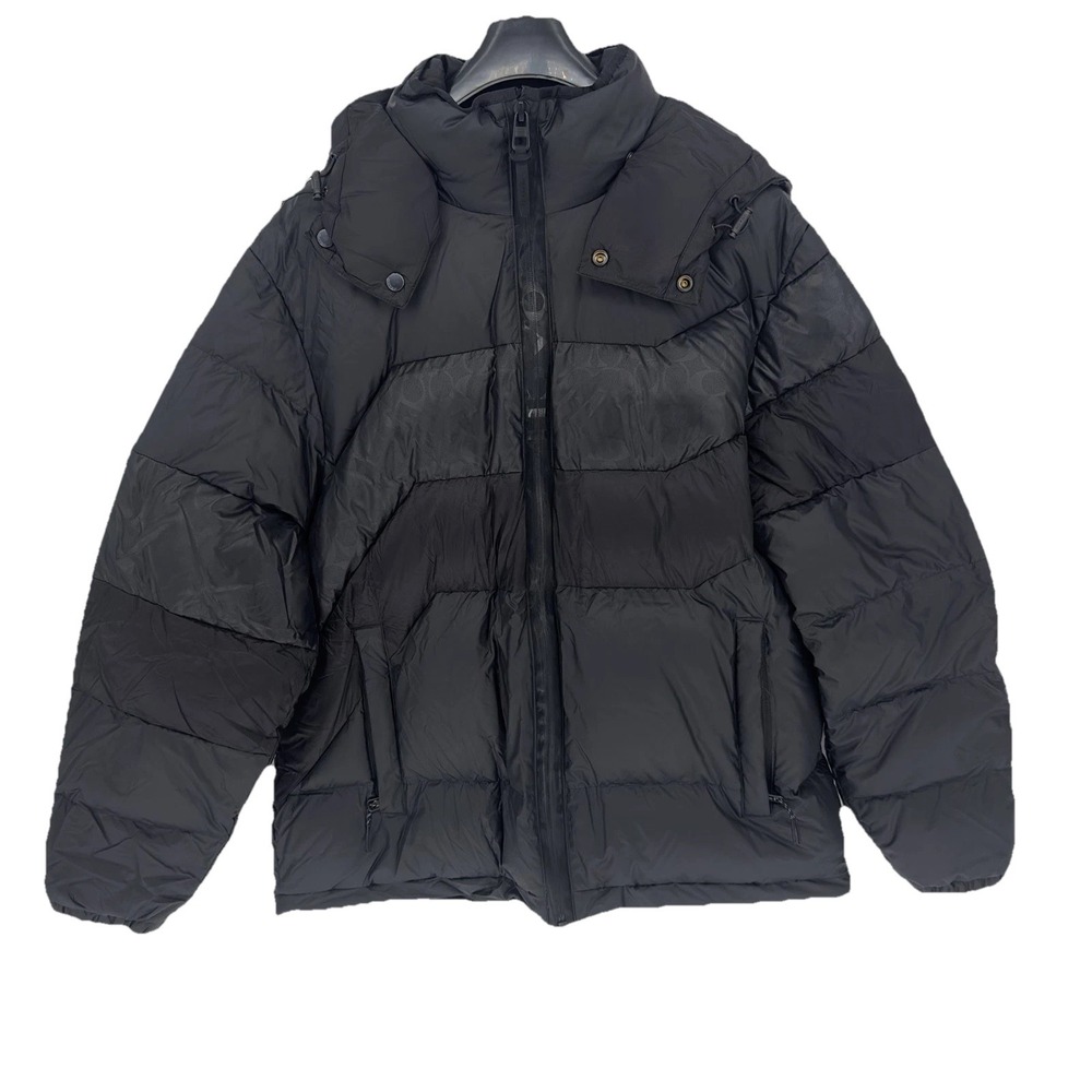 COACH‎ Black Puffer Jacket Women's Size XL New With Tags NWT Winter Coat